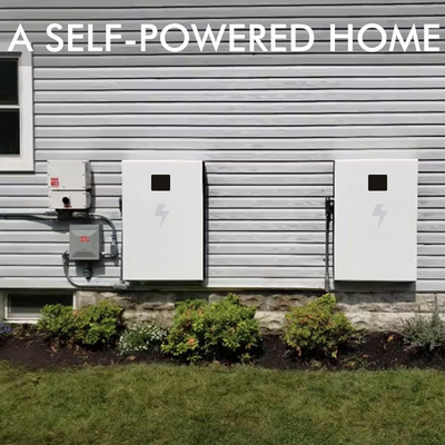 Dauerhafter Batterie-Speicher LCD Powerwall, Multiscene-Sonnenkollektoren Powerwall
