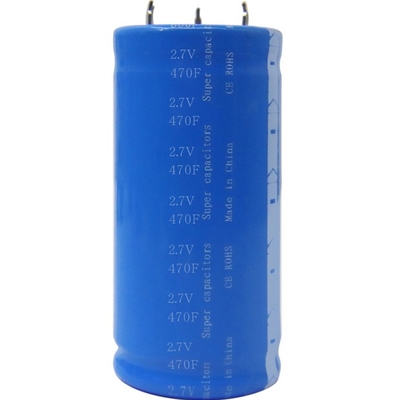 Der Bändchen-hohe Leistung 35x62mm ultra Kondensator-2.7V 470F nicht einfach zu explodieren