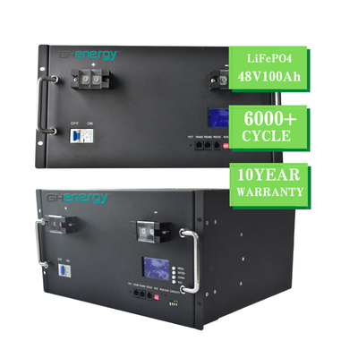 Vielzweck-LiFePO4 stützbares langlebiges Gut der Lithium-Batterie-48v 200ah