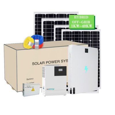 Beständiges Hauptsonnensystem Gonghe PID, Wohnsysteme der Solarenergie-120V