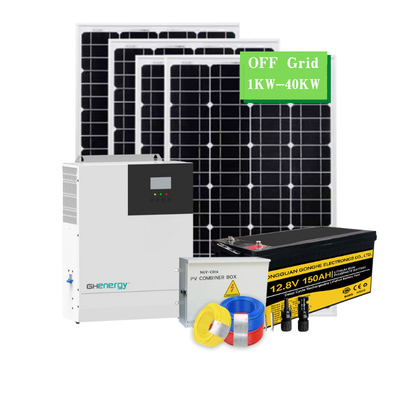 Beständiges Hauptsonnensystem Gonghe PID, Wohnsysteme der Solarenergie-120V