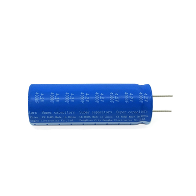 Praktische blaue Supercapacitor-Zellbatterie-Kreuzung für Motorstart
