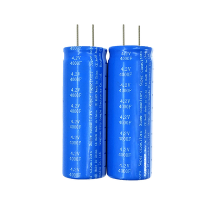 Praktische blaue Supercapacitor-Zellbatterie-Kreuzung für Motorstart