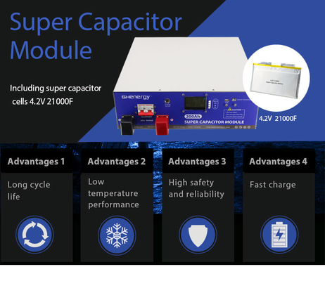 KONDENSATOR-Modul-Bank 200AH 48V Superfür Solarenergie-Speicher-System