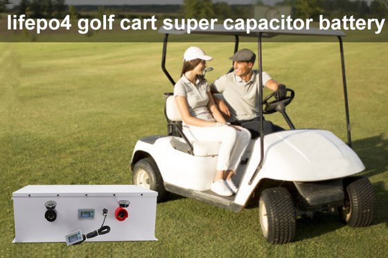 Die Superlange Golfmobil-Batterie der kondensator-Bank-48v 5250wh erstrecken sich langes Zyklus-Leben
