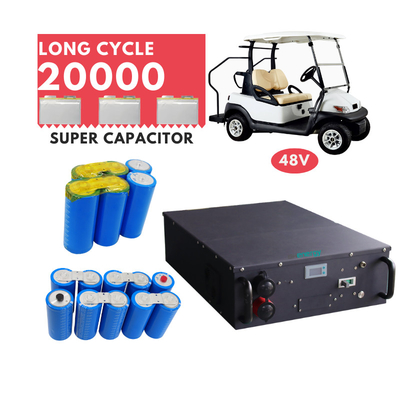 Graphen-Superkondensator-Batterie 48v 3900wh für für Golfmobile und elektrischen Buggy