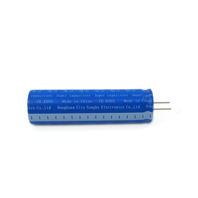 Tragbare Radialart der Hauptsolarenergie-Superkondensator-Batterie-2.7V 3000F