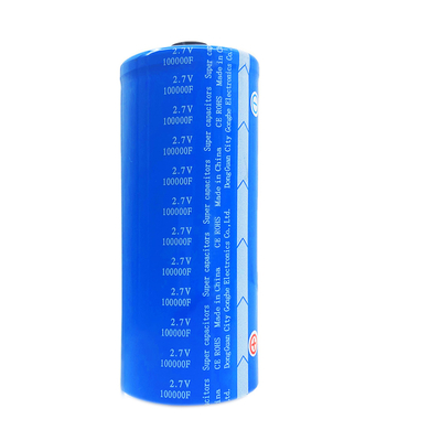 Supercapacitor-Zelle 60x138mm Farad 100000F 2.7V für Energie-Speicher