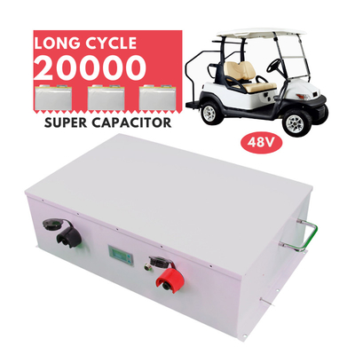 Superkondensator-Batterie des kundengerechten Graphen-48v für für Golfmobile und elektrischen Buggy