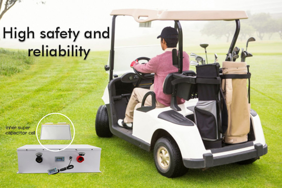 Auswechselbare Golfmobil-Batterien 100ah Lipo, elektrische Laufkatzen-Lithium-Batterie des Golf-48V