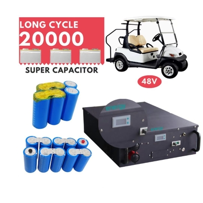 Golfmobil-Batterie-Bank des Lithium-100AH mit BMS Rechargeable Portable