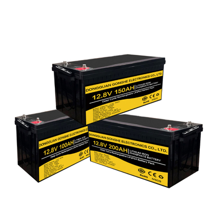 Tiefes Zyklus-Lithium Ion Battery 12.8V 100Ah Iecs 62619 für Sonnensystem