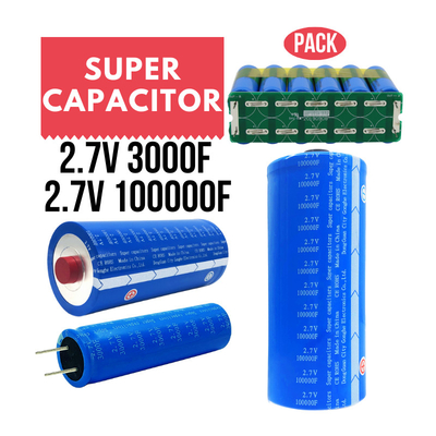 Graphen 2.7V 100000 Supercapacitor-Batterie für Solar-Speicher der Energie-60WH