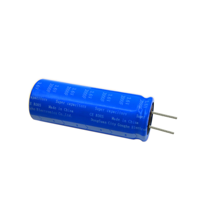 Doppelte elektrische Radialschicht-Farad-Kondensator-Batterie 3.6v 2000f