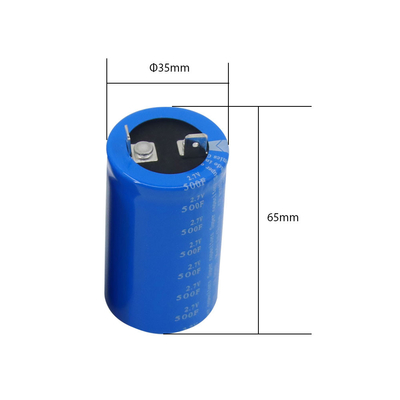 Lug 2,7 Volt 500 Farad Ersetzen Sie die Superkondensatorbatterie durch das Loch