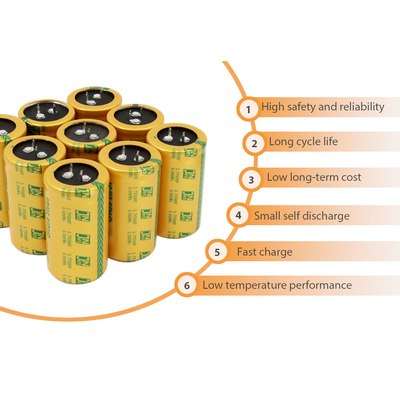 Snap-In-Superkondensatorzelle 2,7 Volt 500 Farad Ersetzen Sie die Batterien