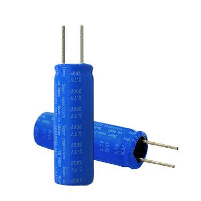 Keine Explosions-Superkondensator-Batterie praktisches 2.7V 200F 10x30mm