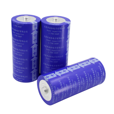 60x136mm Superkondensator-Batterie 2.7V 3000F keine Explosion praktisch