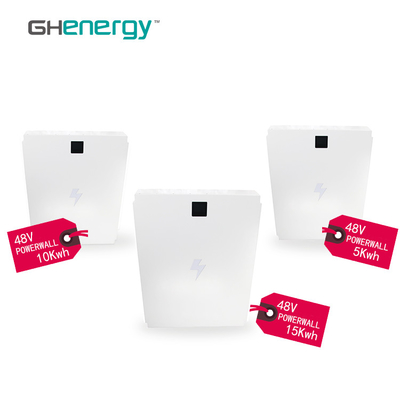Sonnenkollektor Powerwall 48V 10kwh 100AH Vielzweck für Energie-Speicher